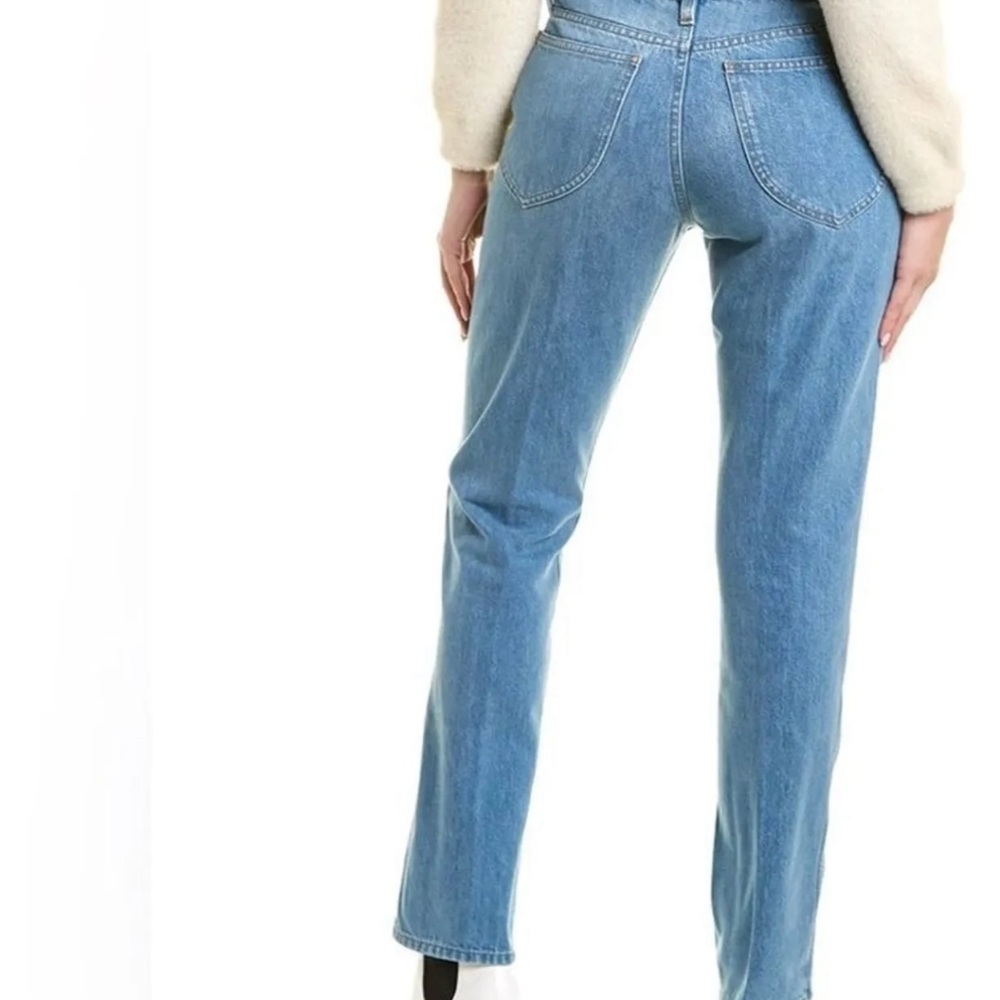NWT Frame Denim Jeans Women Size 26 Blue True Straight Riverwalk Straight Leg - Picture 4 of 7